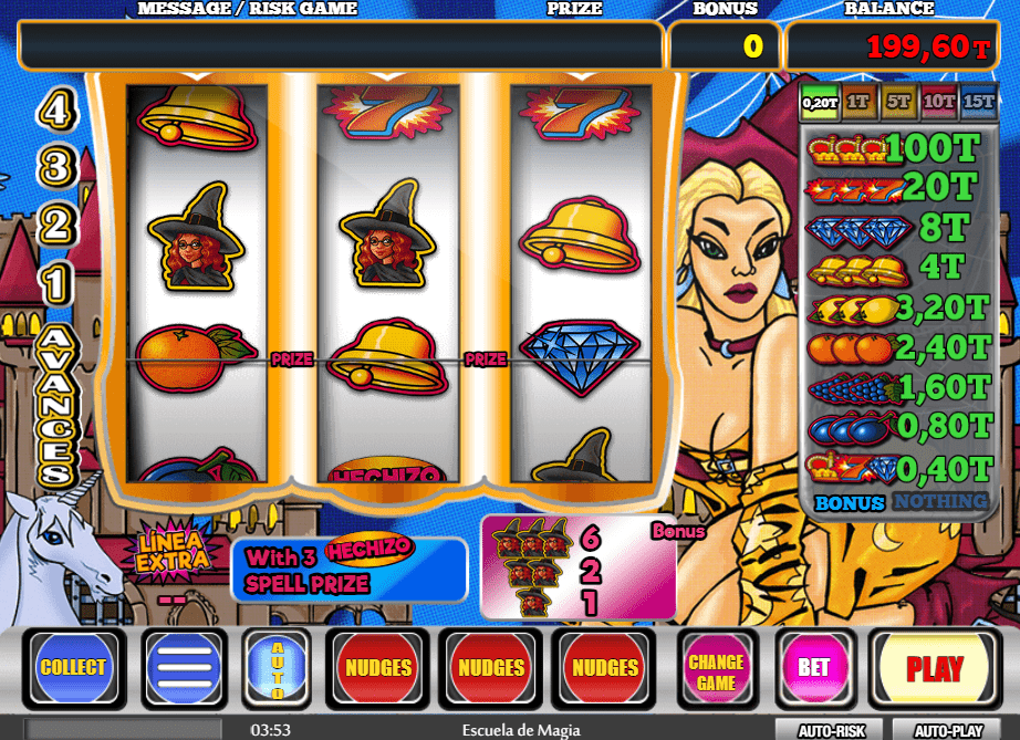 Escuela de Magia slot jugabilidad Escuela de Magia slot jugabilidad