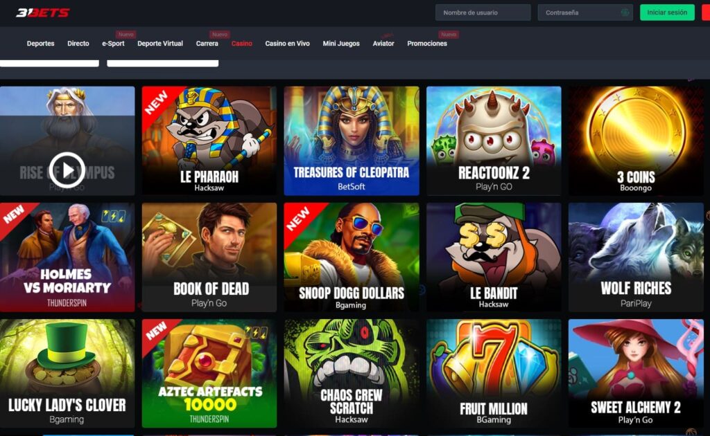 Juegos 31Bets Casino