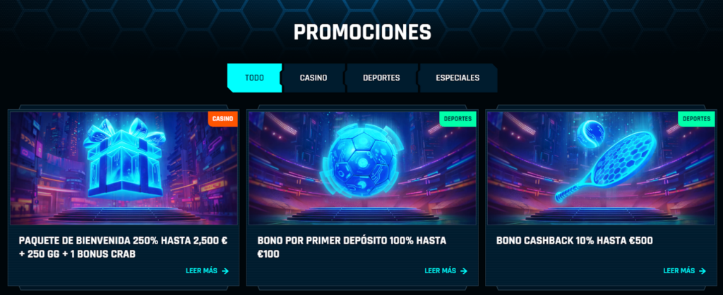Ninlay Casino Bonos y Promociones