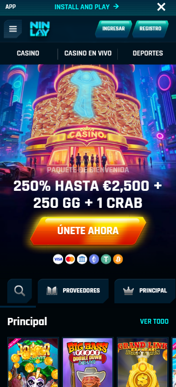 Ninlay Casino en Vivo Movil