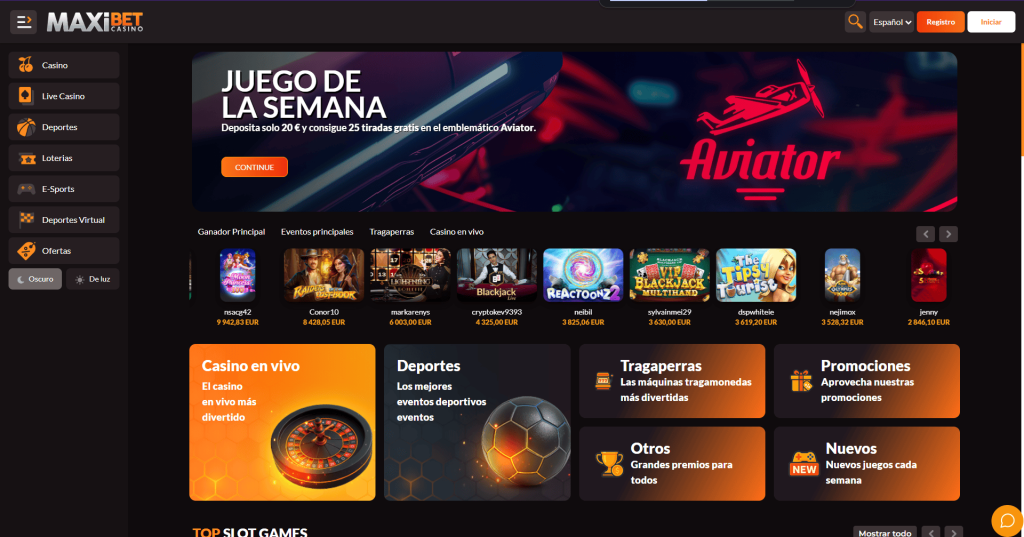 MaxiBet Casino Análisis Completo 2025