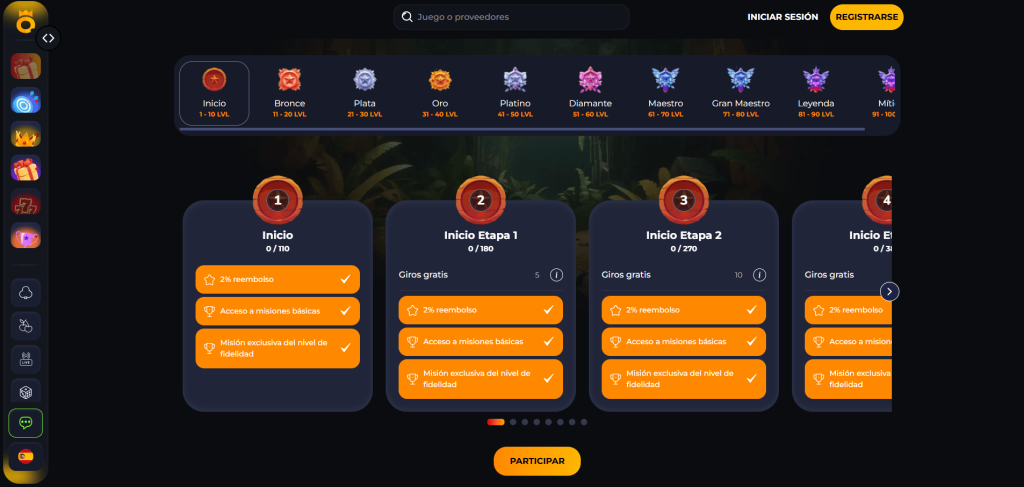 VIP Program at ORO.GG